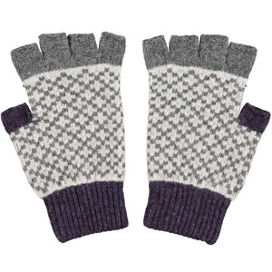 Fingerless Lambswool Gloves