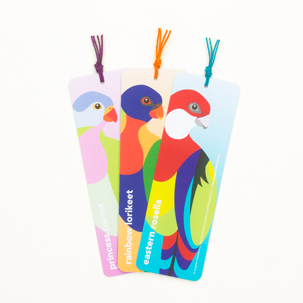 Parrot Family Bookmark