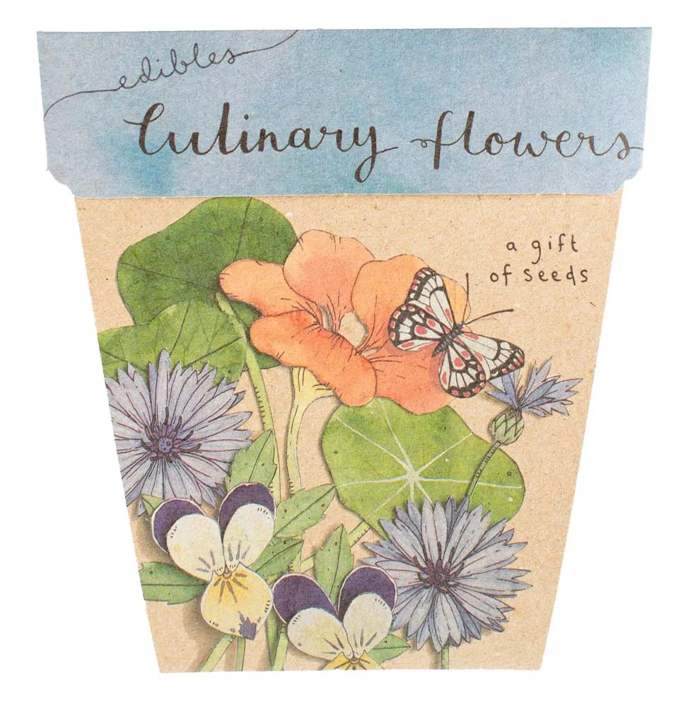 Sow 'n Sow Gift of Seeds - Culinary Flowers