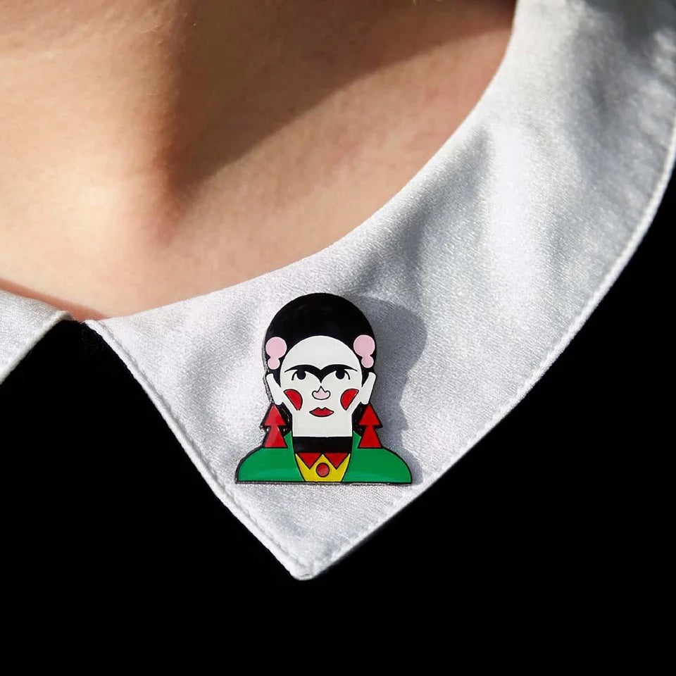 Frida Kahlo Pin – Songbird Collection