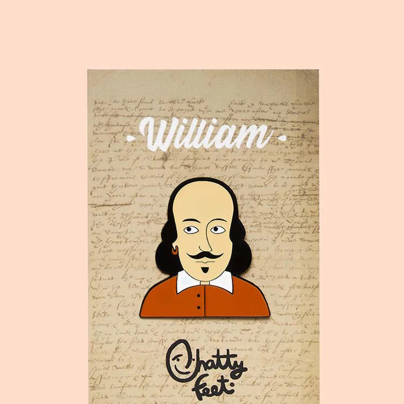 William Shakespeare Pin