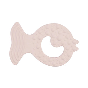 Bumi Bébé Fish Teether - Powder Pink