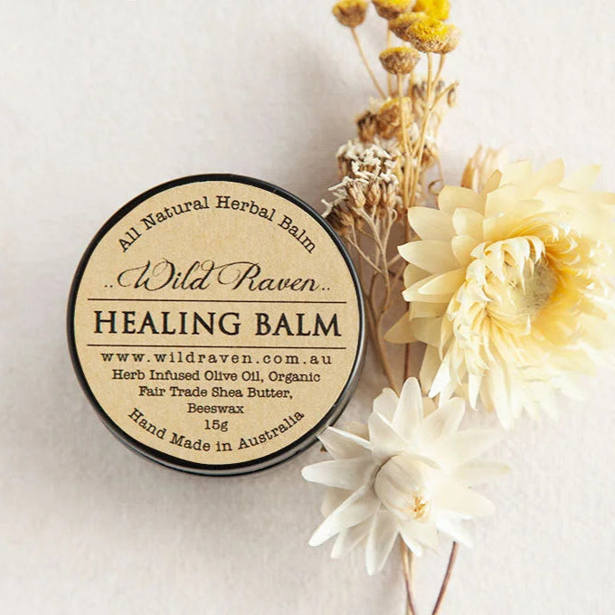 Healing Balm by Wild Raven, Handcrafted in Tasmania, Organic & Natural Ingredients,Songbird Collection