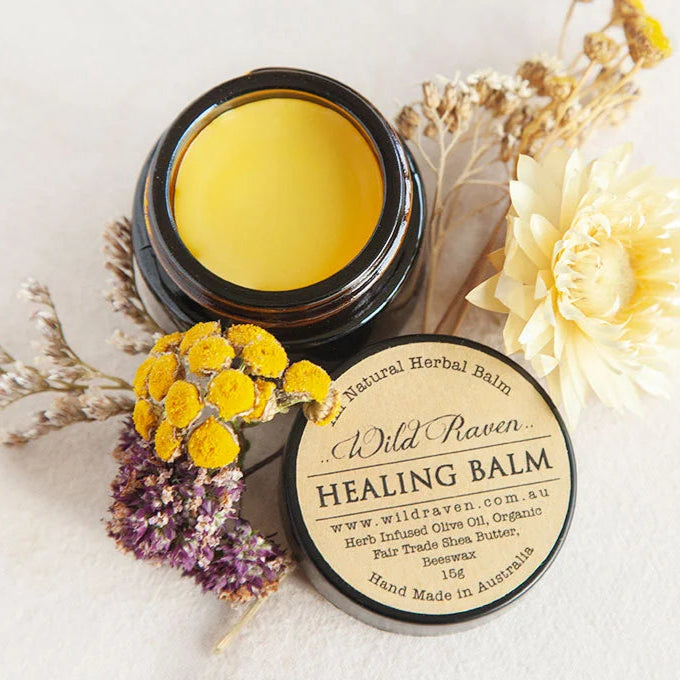 Healing Balm by Wild Raven, Handcrafted in Tasmania, Songbird Collection