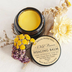 Healing Balm by Wild Raven, Handcrafted in Tasmania, Songbird Collection