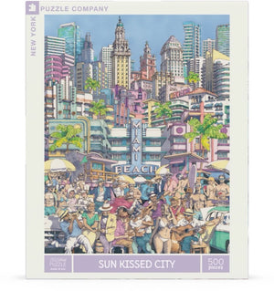 Sun Kissed City - 500 pieces by The New Yorker Puzzle Company