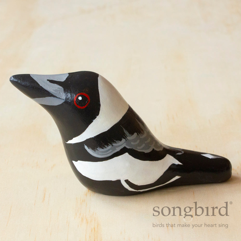 Australian Magpie Paperweight Whistle