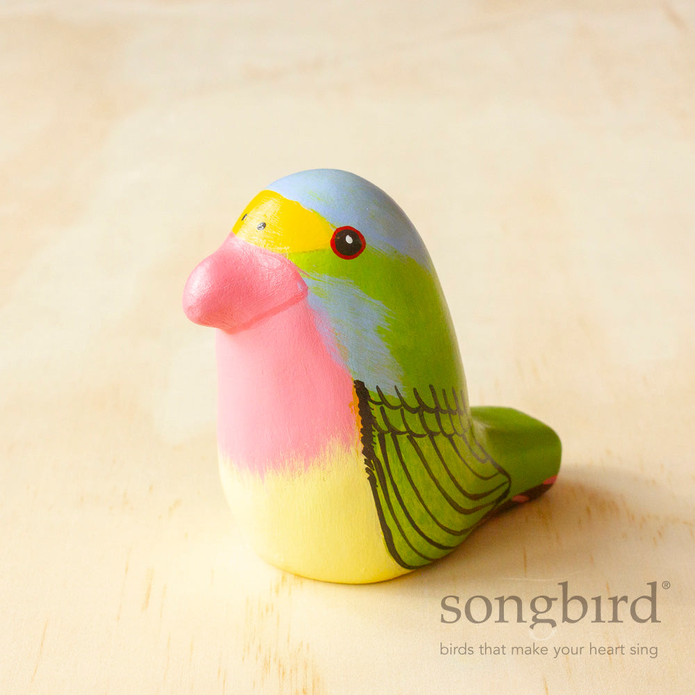 Princess Parrot Paperweight Whistle