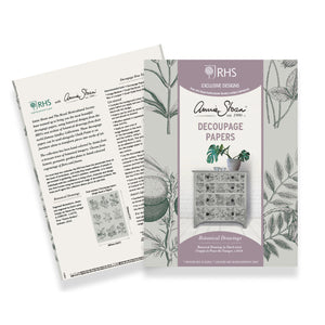 Annie Sloan® + RHS Decoupage Paper - Botanical Drawings
