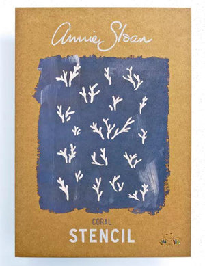Annie Sloan Coral Stencil (A3)