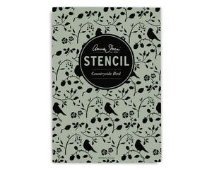 Annie Sloan Countryside Bird Stencil (A4)