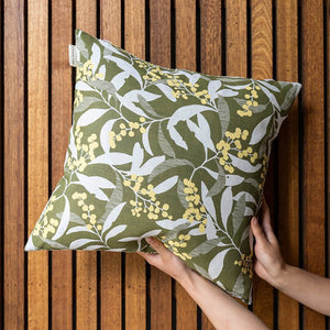 Cushion - Bushleaf Golden Wattle & Grass