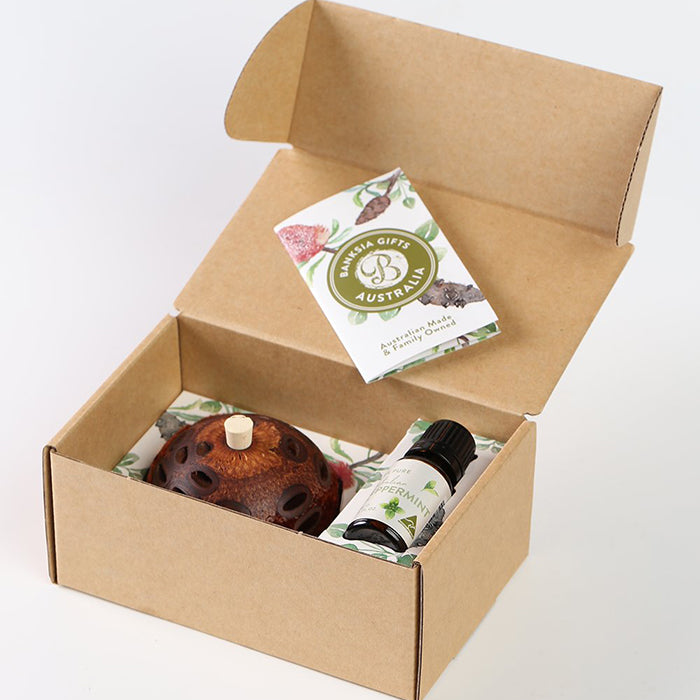 Banksia Gifts Aroma Pod Gift Set - Peppermint