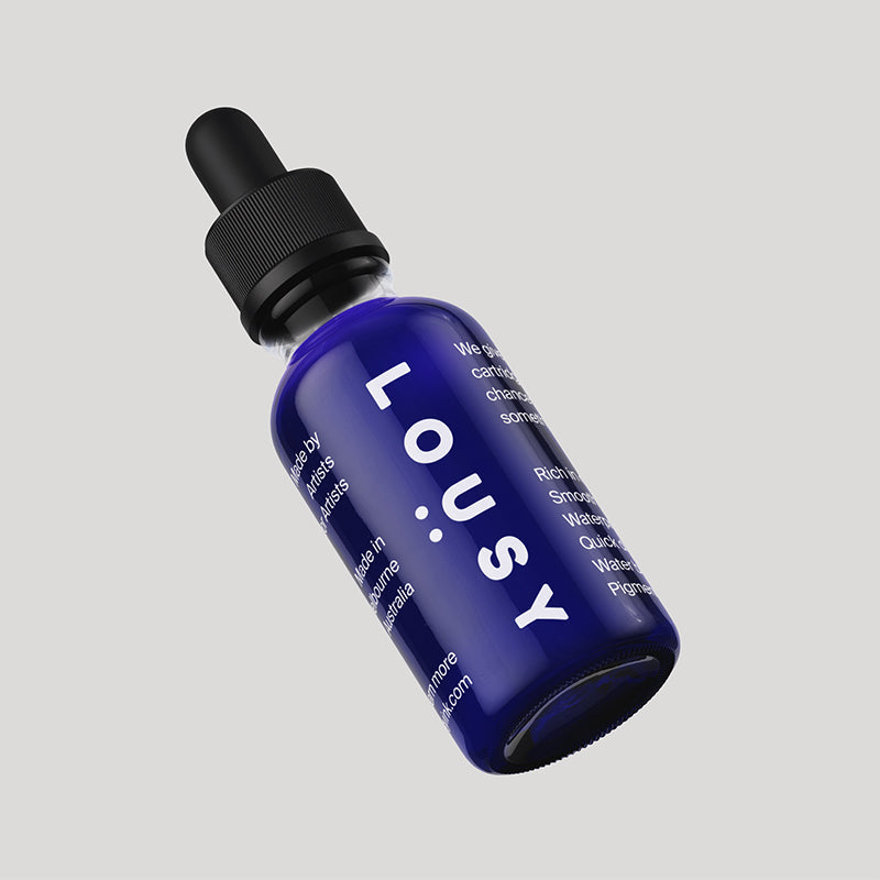 100% Recycled Artist Ink - Lousy Indigo 30mL