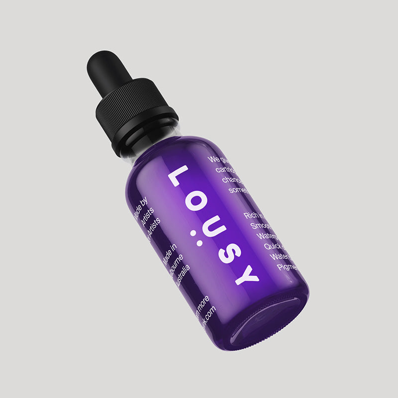 100% Recycled Artist Ink - Purple 30mL