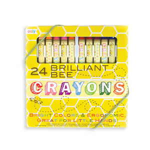 Ooly Crayons - Brilliant Bee - Set of 24