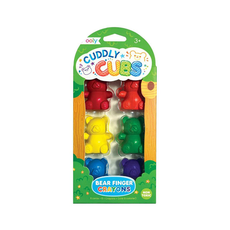 Ooly Crayons - Cuddly Cubs - 6 Pieces
