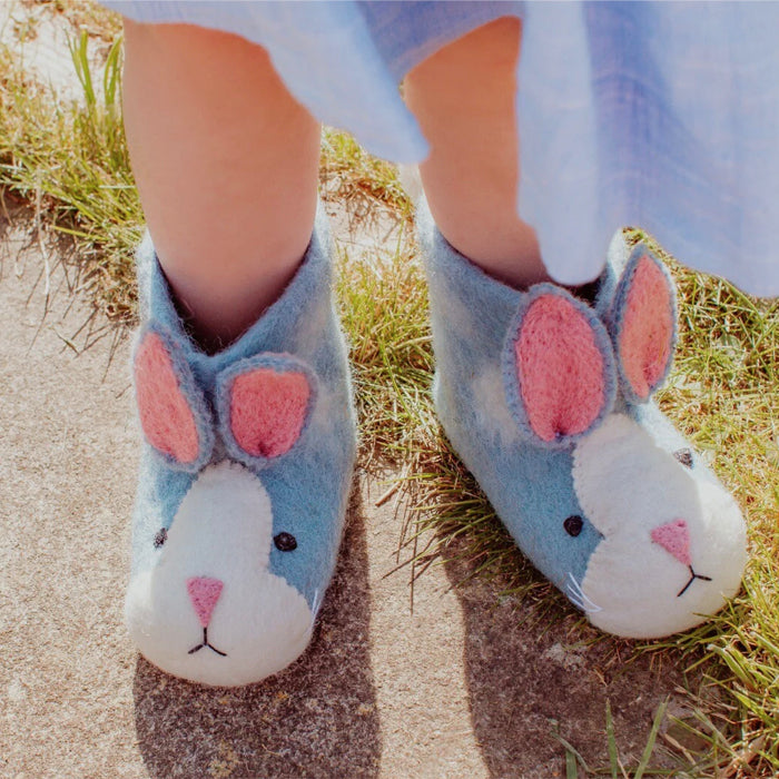 Rory Rabbit Felted Slippers, by Sew Heart Felt, Gifts & Jewellery for ...