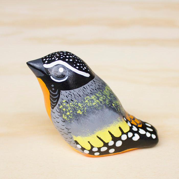 Spotted Pardalote Paperweight Whistle - Handmade, Australian Birdlife, Songbird - Birds that make your heart sing...