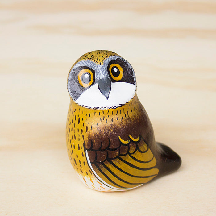 Boobook Owl Paperweight Whistle