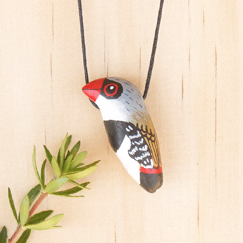 Diamond Firetail Whistle Necklace