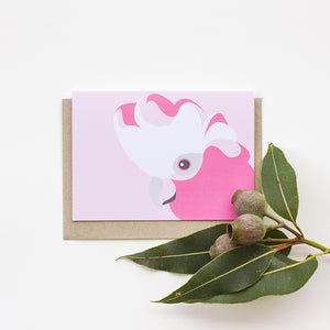 Galah Greeting Card