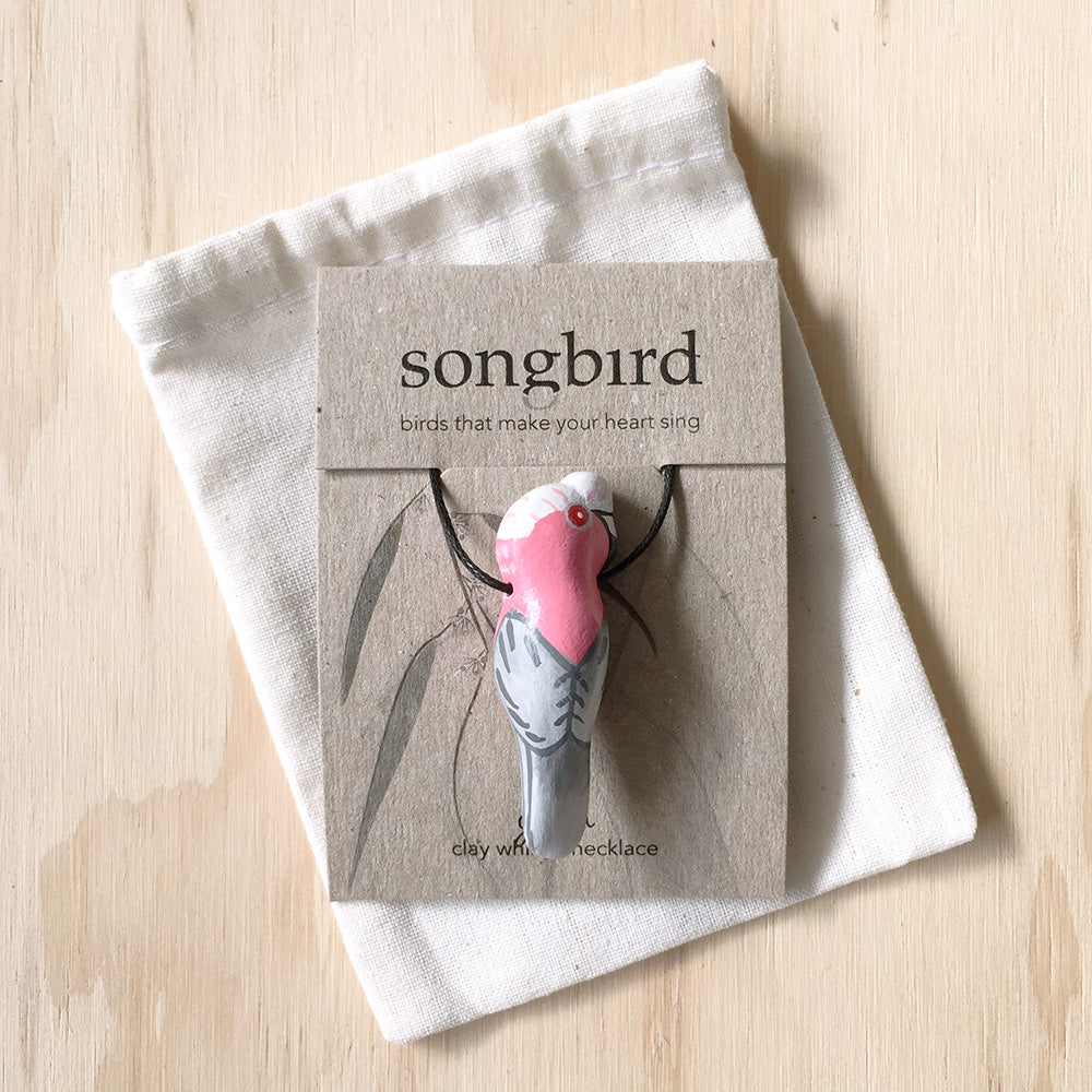 Galah Whistle Necklace