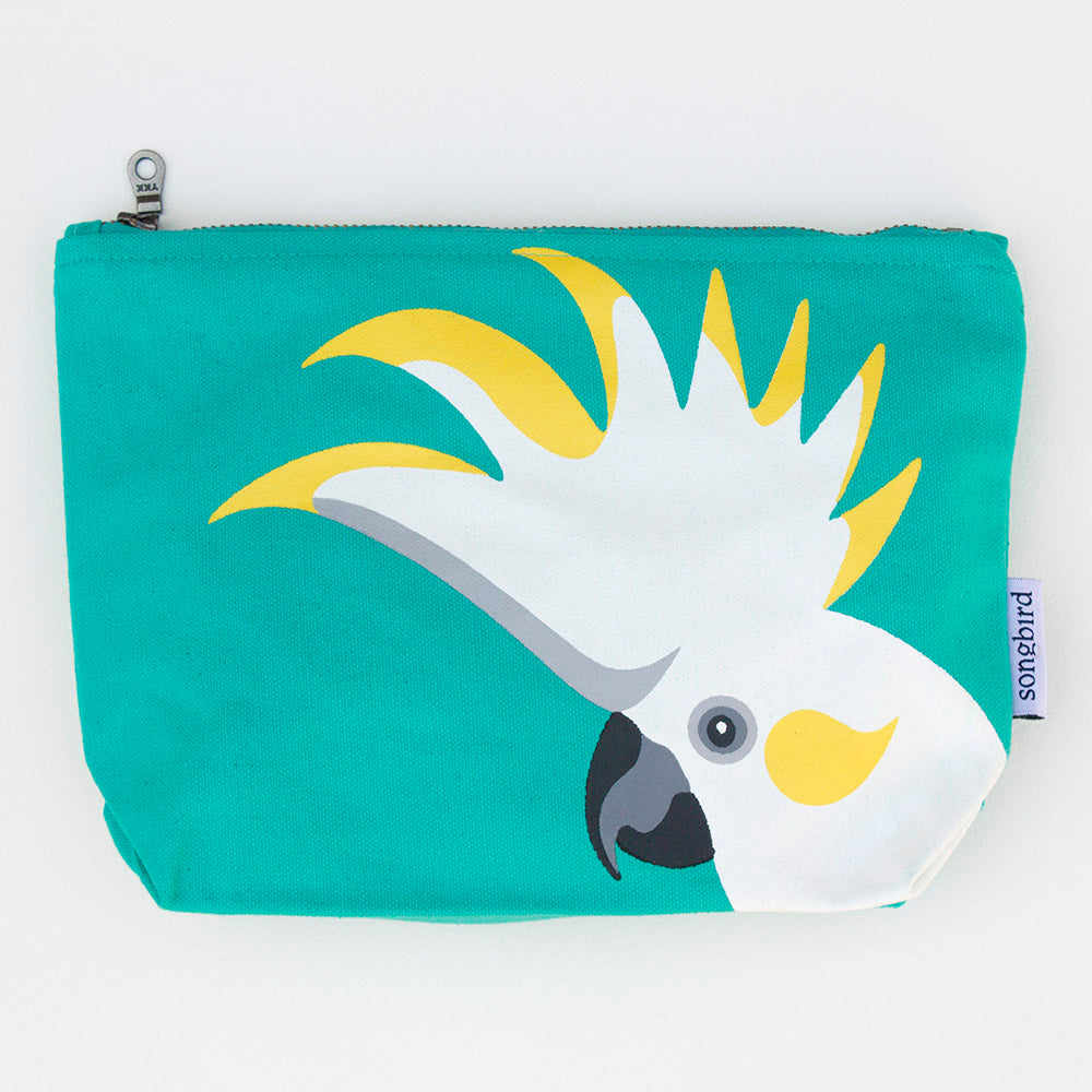 Cockatoo Family Pouch