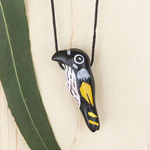 New Holland Honeyeater Whistle Necklace, Songbird Australia