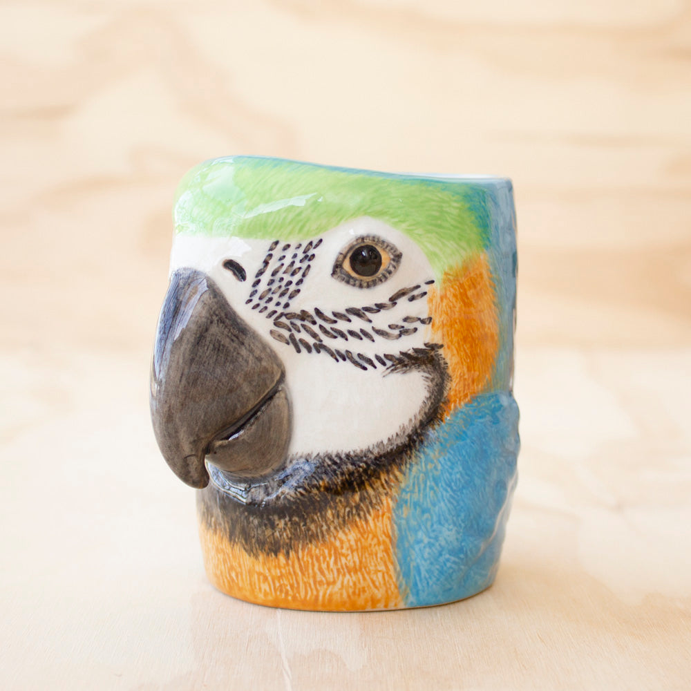 Macaw Pencil Pot