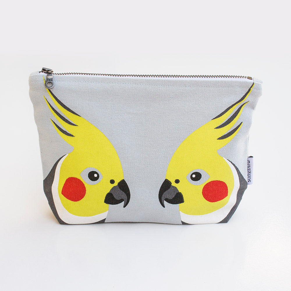 Cockatoo Family Pouch