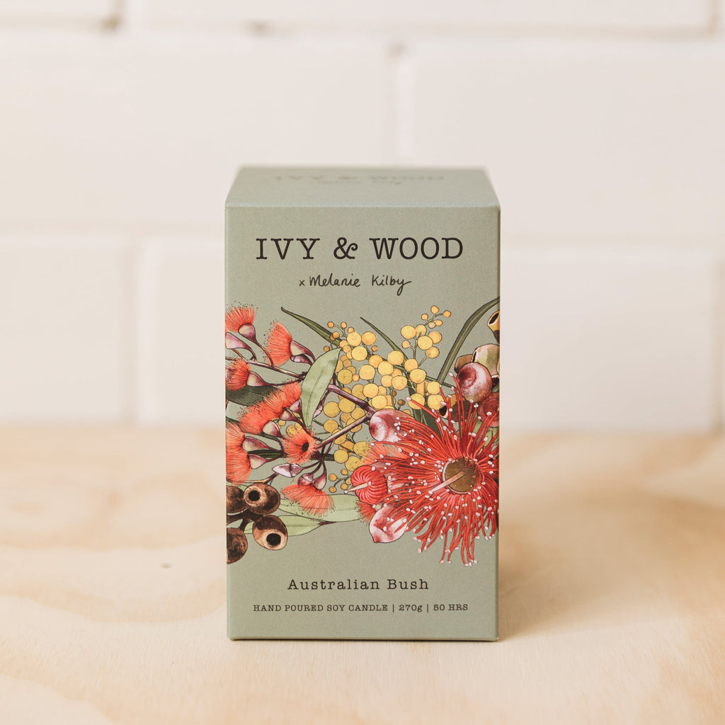 Ivy & Wood Soy Candle - Australian Bush