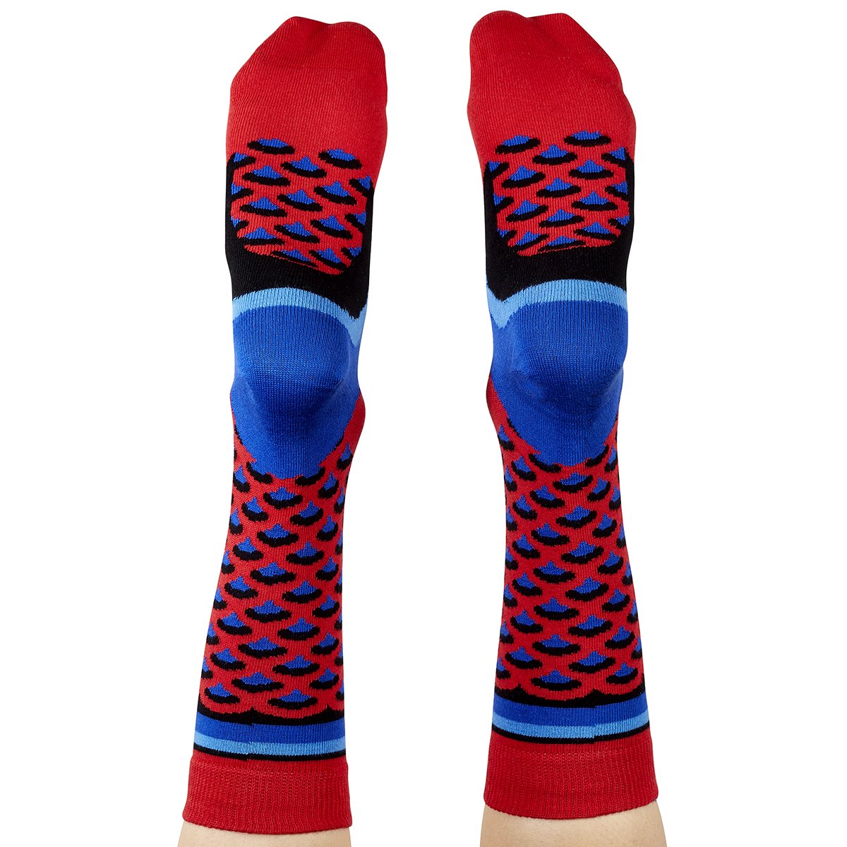 Crimson Rosella Socks, Designed and Made in Australia, Gifts for Bird Lovers
