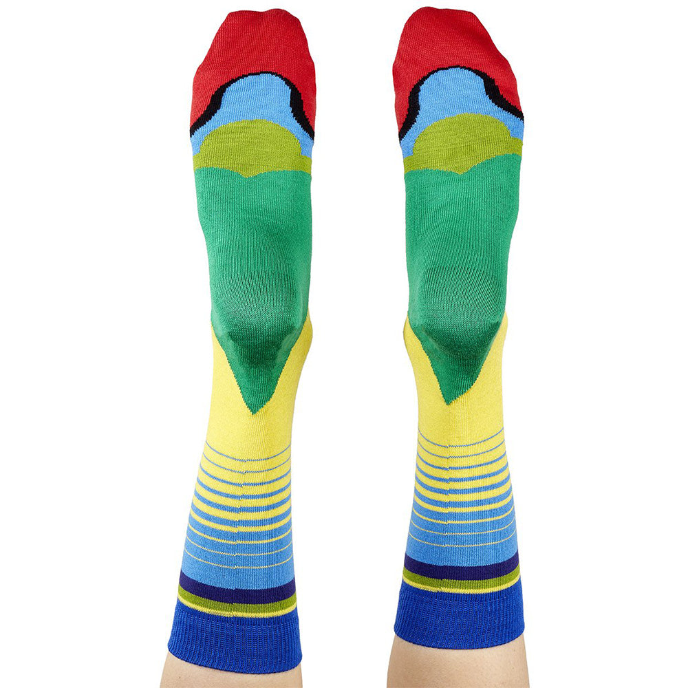 Gouldian Finch Socks, Designed and Made in Australia, Gifts for Bird Lovers, Songbird Collection